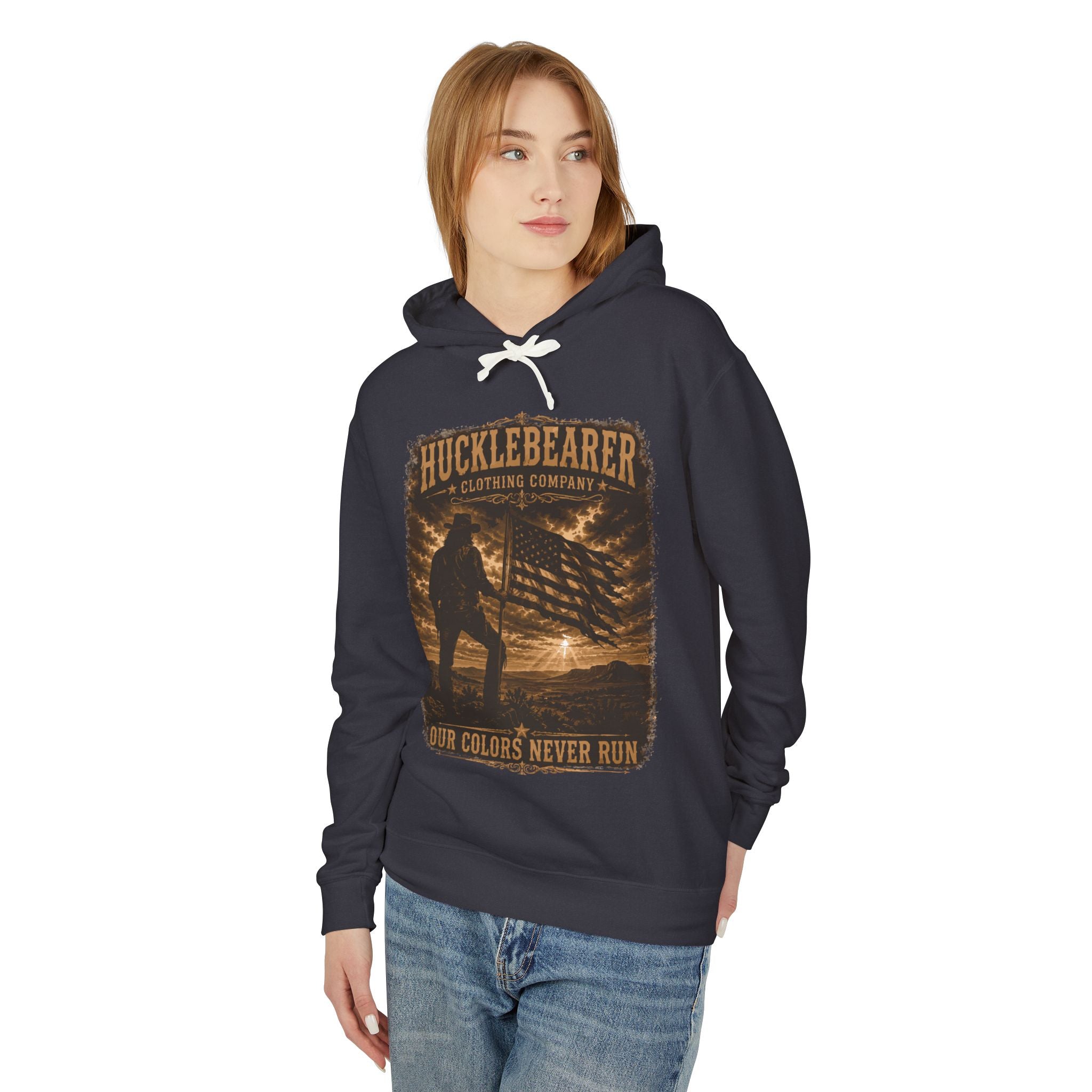 HuckleBearer "Our Colors Never Run" Hoodie