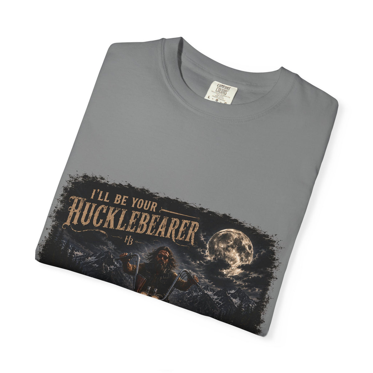 Front Print -Hucklebearer "Ride With the Wolves" T-Shirt
