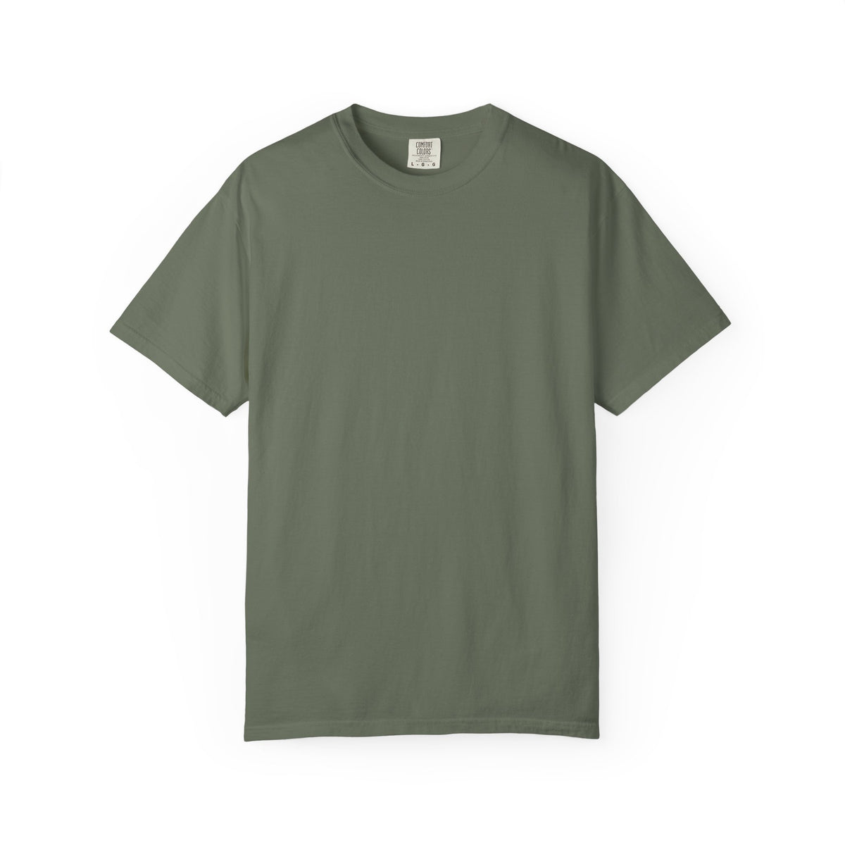 Front Print - HuckleBearer Patriotic 'We Hold The Line' Flag T‑Shirt